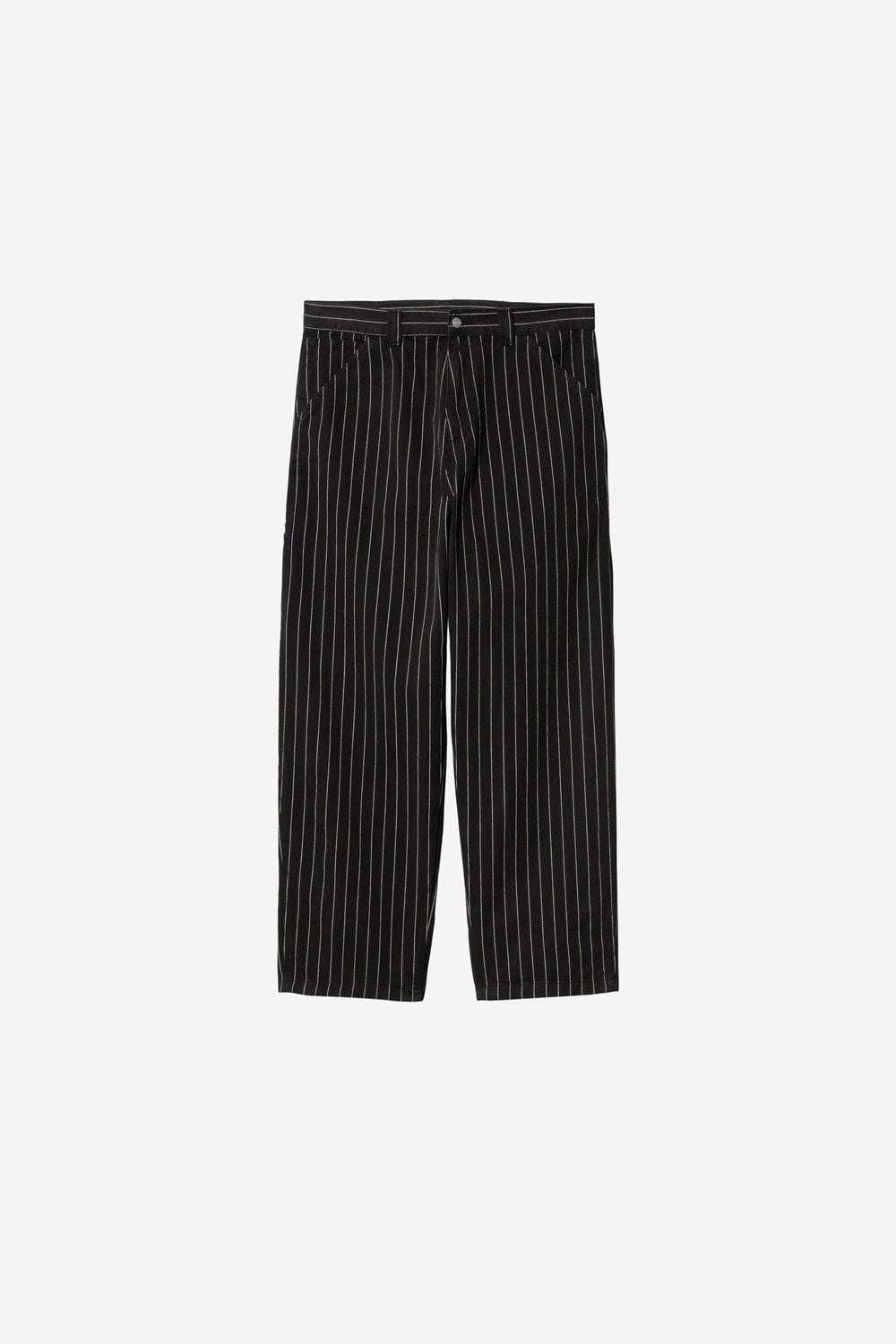 Carhartt OG SINGLE KNEE PANT ストライプ Men's Carhartt WIP OG Single Knee Pant - Black/Wax Seaton Stripe