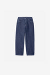 Carhartt WIP Orlean Stripe Pant (Blue/White Stone Washed)
