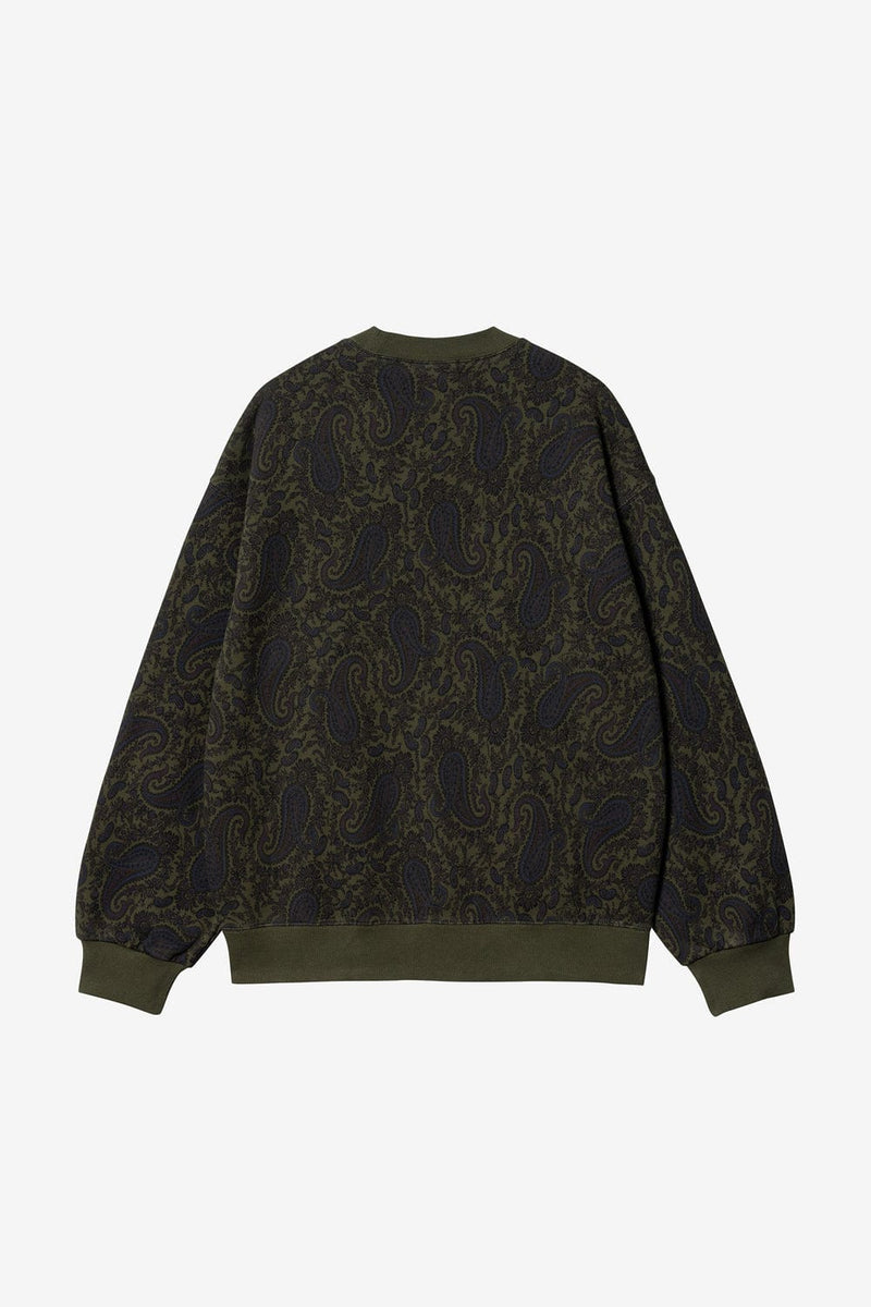 Carhartt WIP Paisley Sweatshirt (Plant)