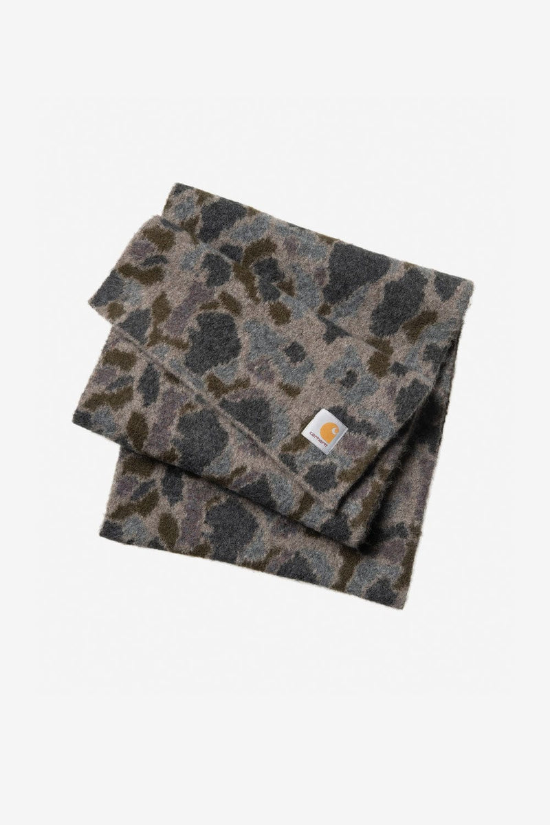 Carhartt WIP Palmer Scarf (Camo Leo Jacquard / Tamarind)