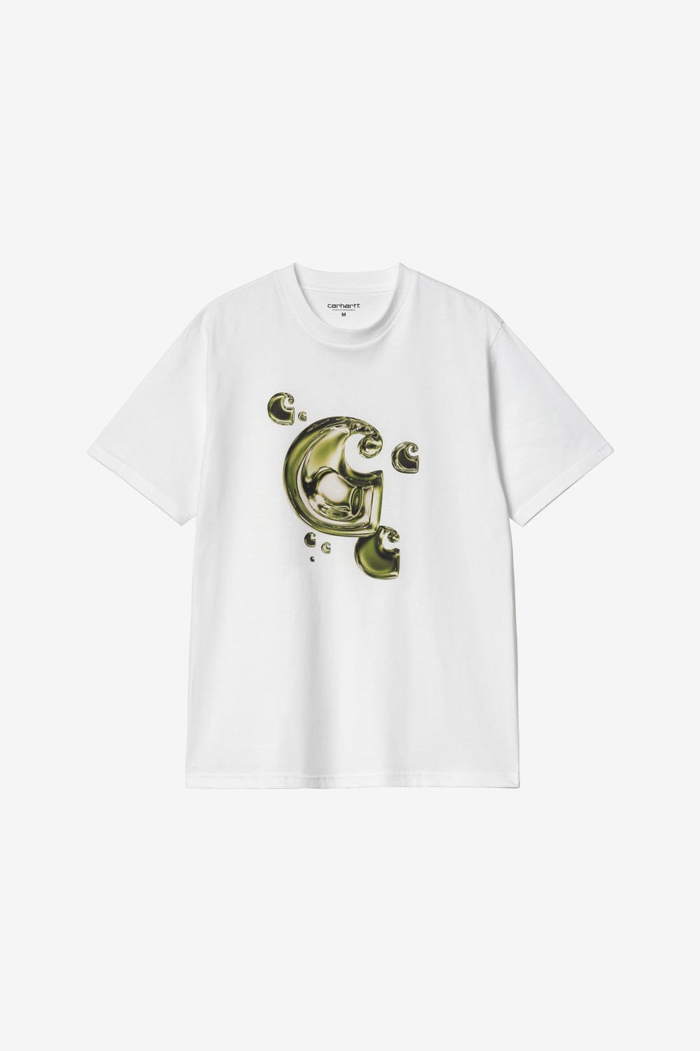 Carhartt WIP Solar Chrome C-Logo T-Shirt (White)