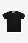 COMME des GARCONS PLAY T328 Invader Sleeve Tee (Black)