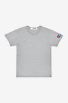 COMME des GARCONS PLAY T328 Invader Sleeve Tee (Grey)