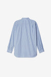COMME des GARCONS SHIRT B005 Brett Westfall Stripe Large Strawberry Patchwork Shirt (Stripes/Print)