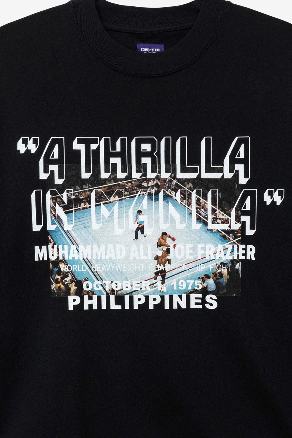 Commonwealth A Thrilla Tee (Black)