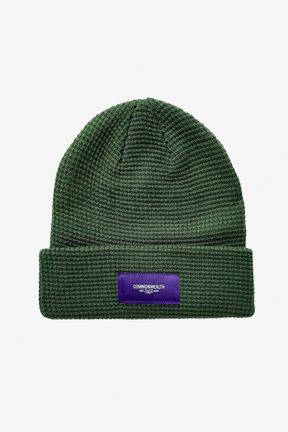 Commonwealth Classic Waffle Beanie (Green)