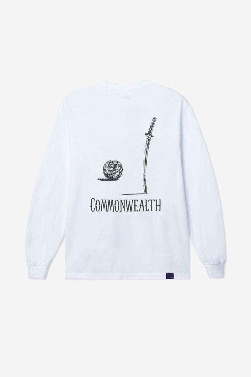 Commonwealth Lone Wolf Longsleeve Tee (White)