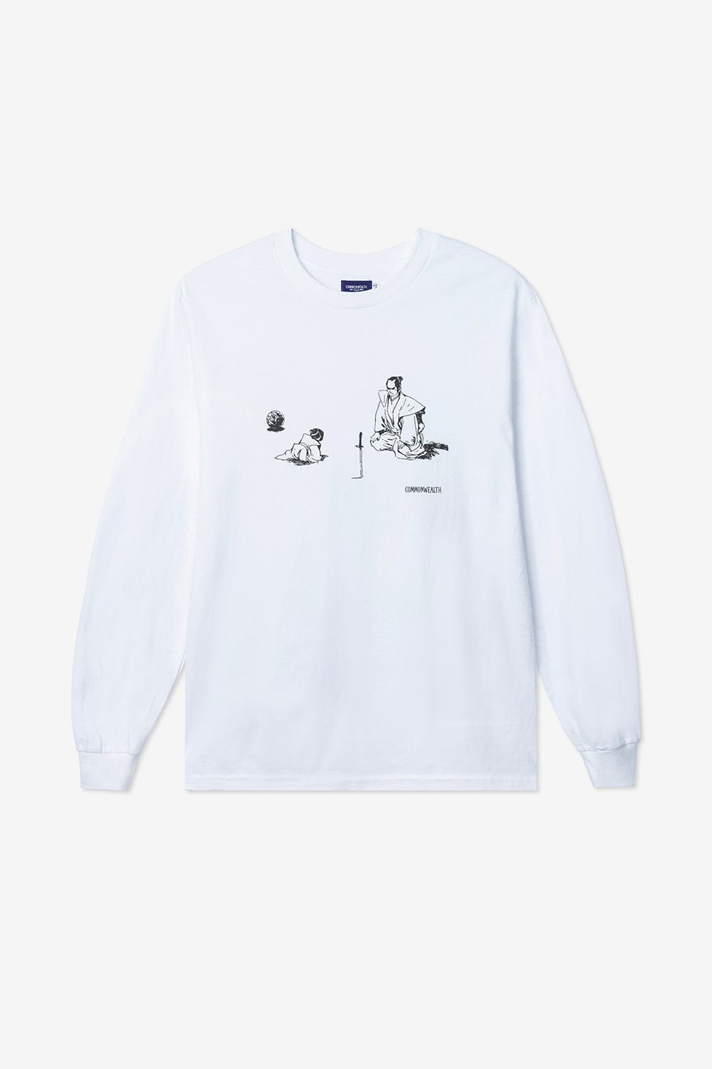 Commonwealth Lone Wolf Longsleeve Tee (White)