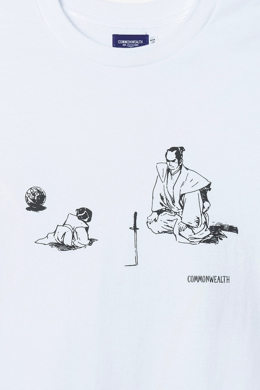 Commonwealth Lone Wolf Longsleeve Tee (White)