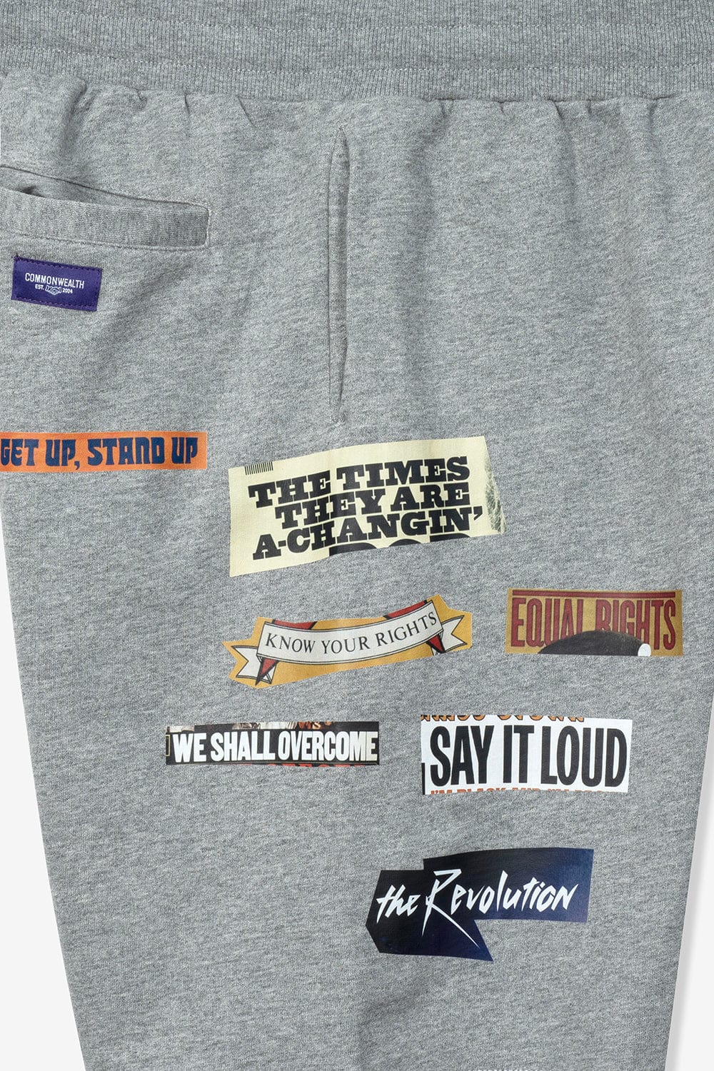 Commonwealth Rebel Music Shorts (Heather Grey)