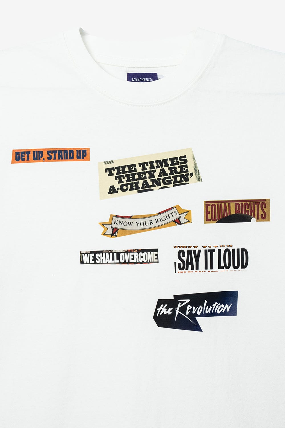 Commonwealth Rebel Music Tee (White)