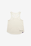 Commonwealth Run Day Racer Back Tank (Cream)