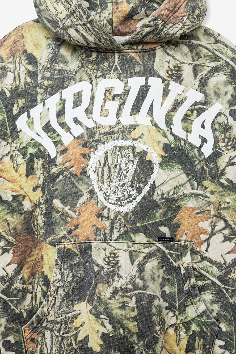 Commonwealth Wavy VA Hoodie (Tree Camo)