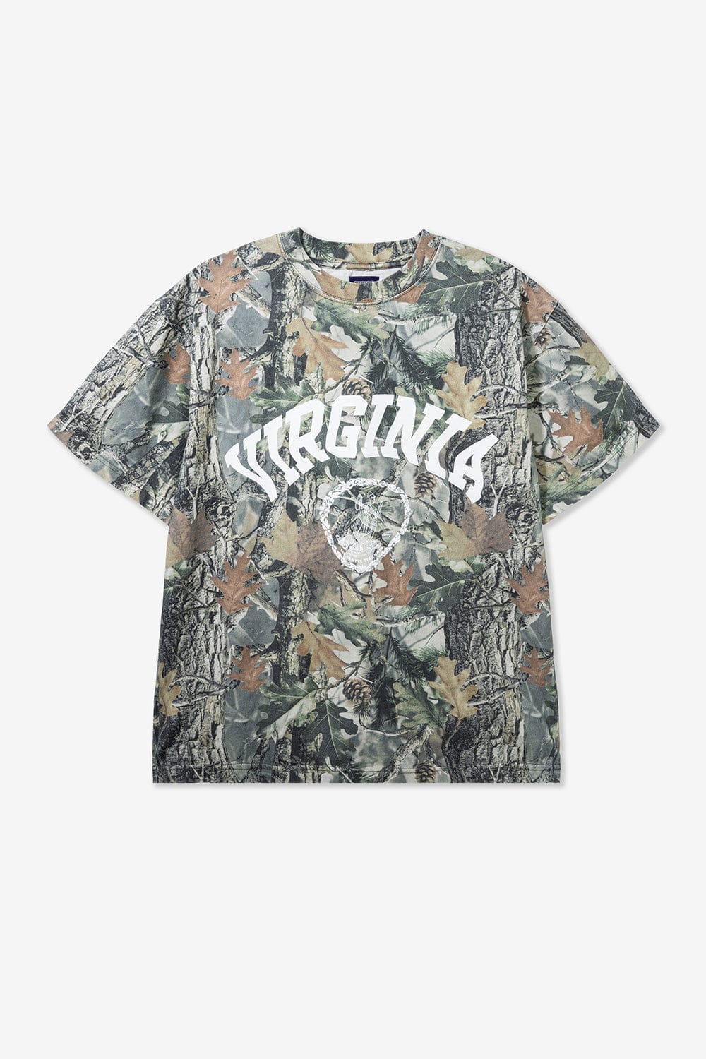 Commonwealth Wavy VA Tee (Tree Camo)