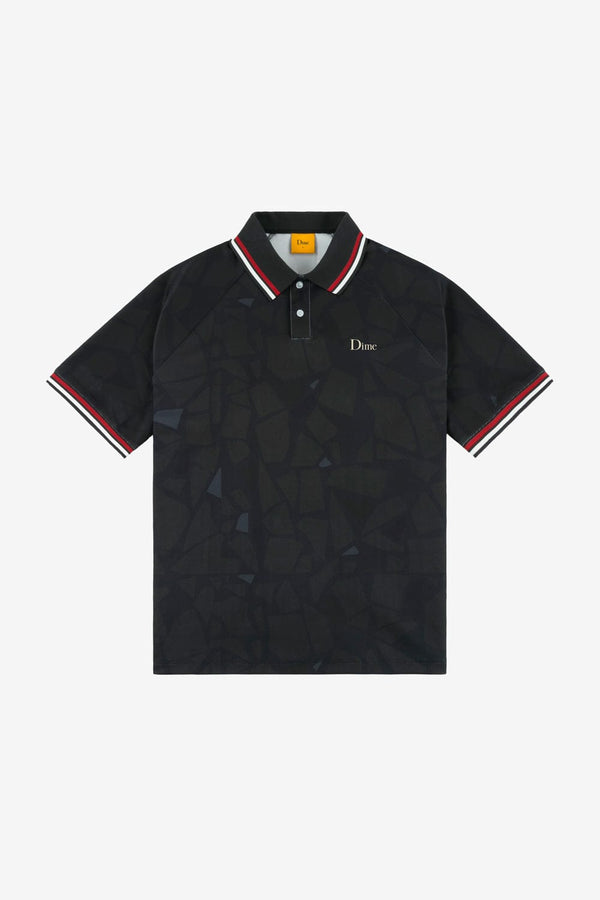 Dime Ceramic Polo Shirt / DEEP CHARCOAL-