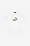 Dime Classic Waterfall Tee (White)