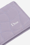 Dime Quilted Bifold Wallet (Lavender)