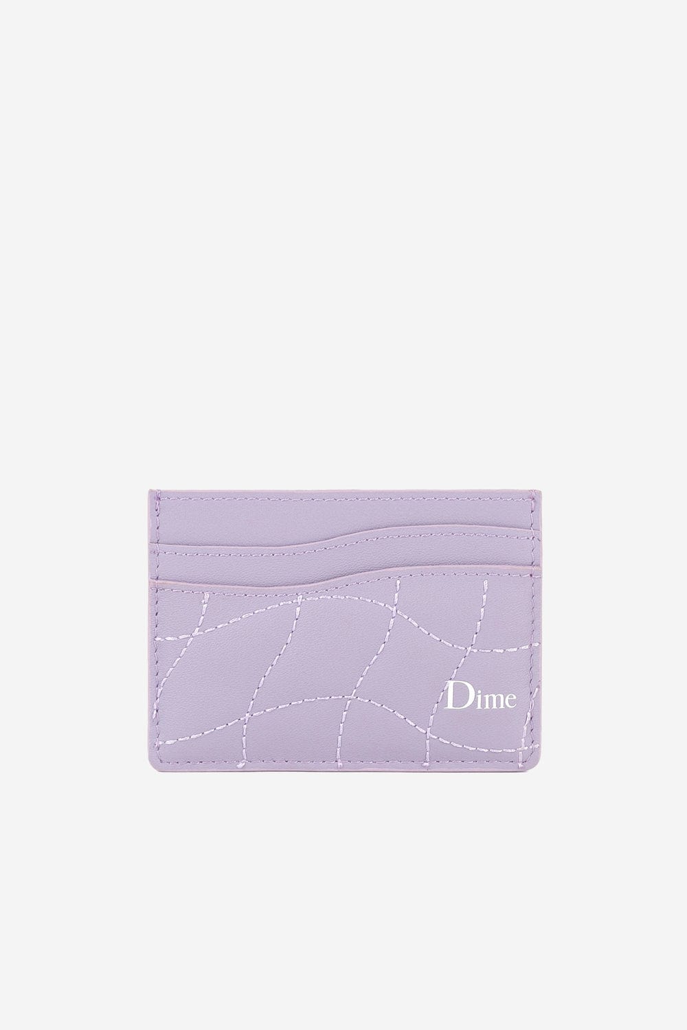 Dime Quilted Card Holder (Lavender)