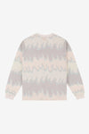 Dime Space Flame Longsleeve Shirt (White)