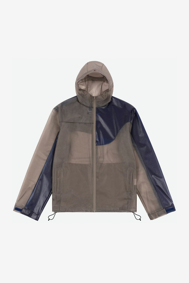 Dime Translucent Tech Jacket (Charcoal)