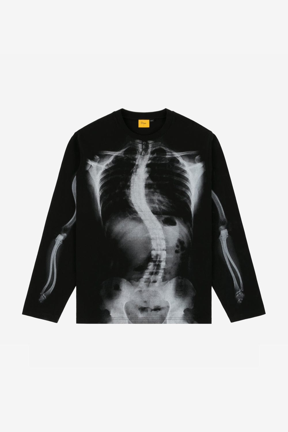 Dime Wavy Bones Terry Longsleeve Shirt (Black)