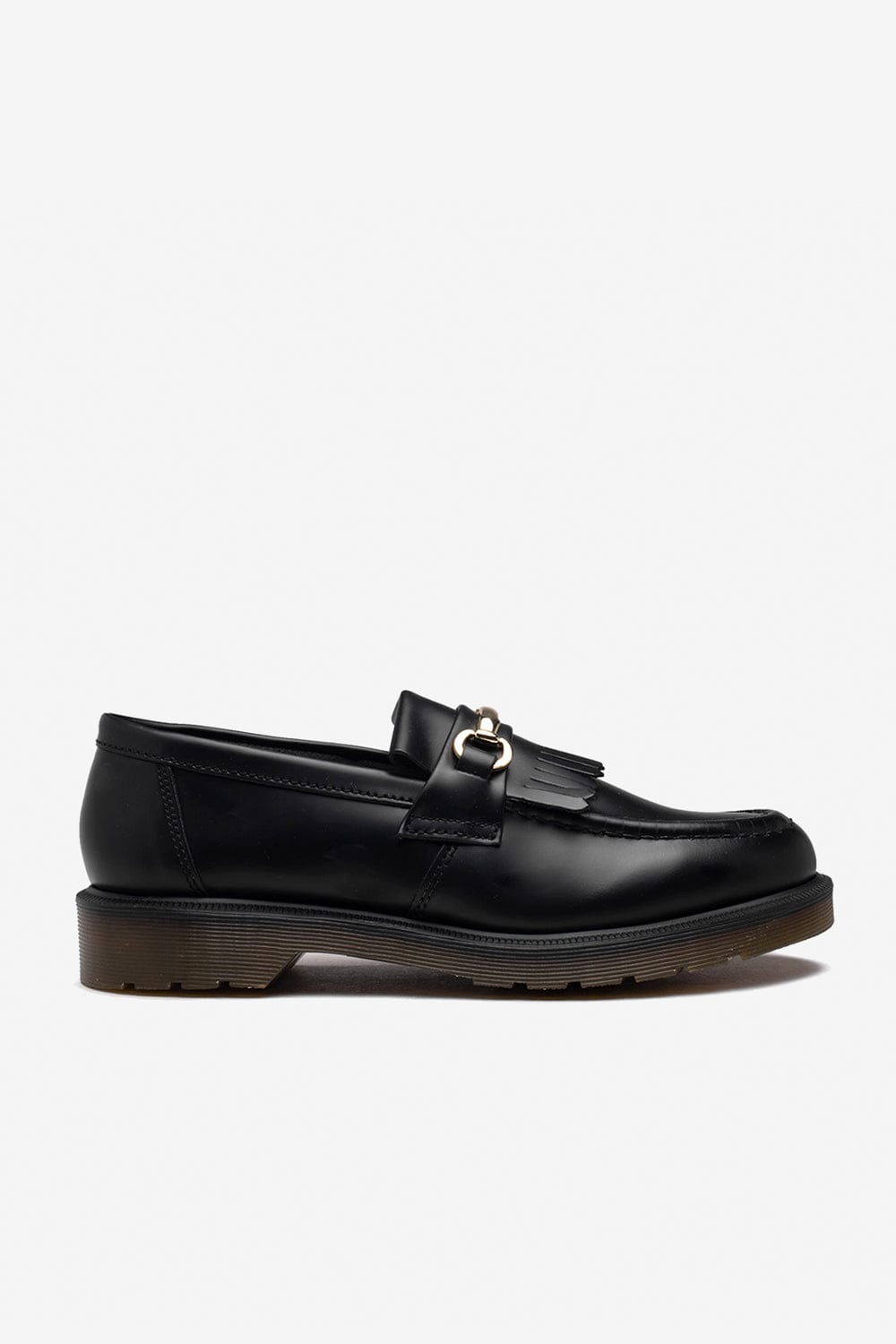 Dr. Martens Adrian Snaffle Loafer (Black Polished Smooth)