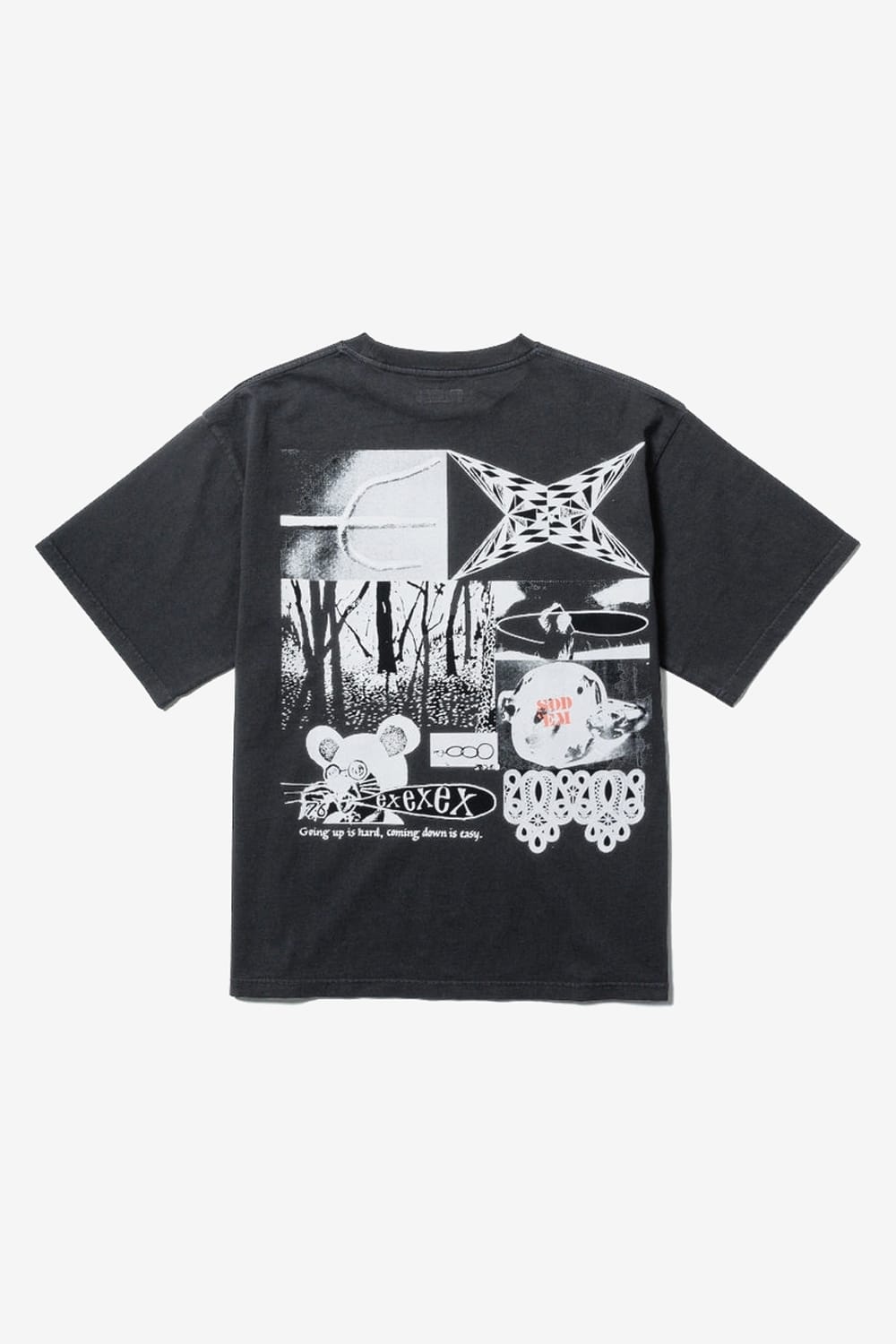 Ecstatic Research Come Down T-Shirt (Charcoal)
