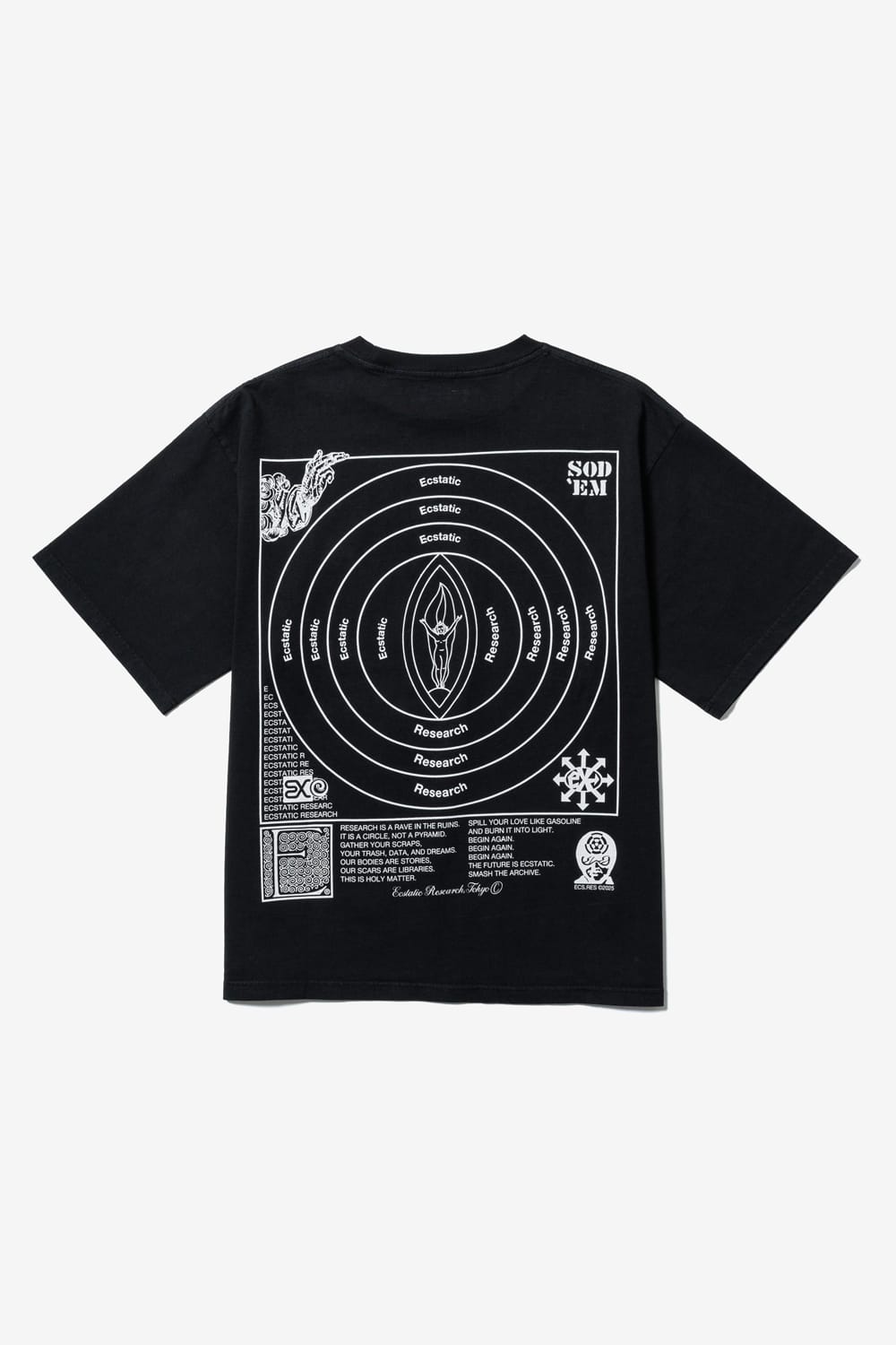 Ecstatic Research Guide T-Shirt (Black)