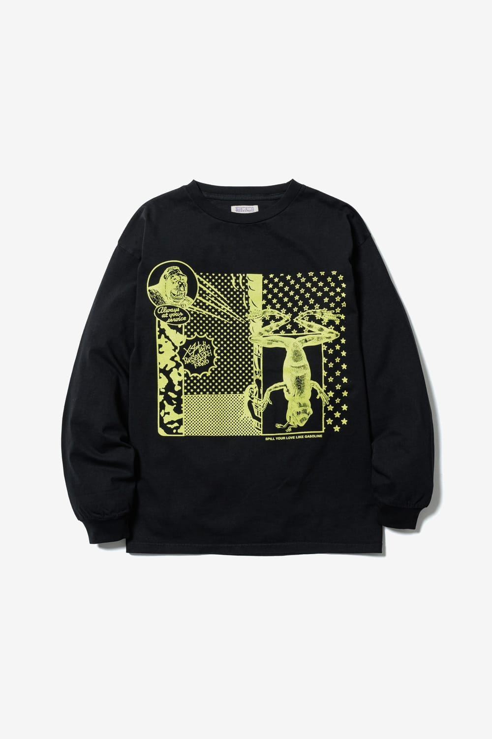 Ecstatic Research Service L/S T-Shirt (Black)