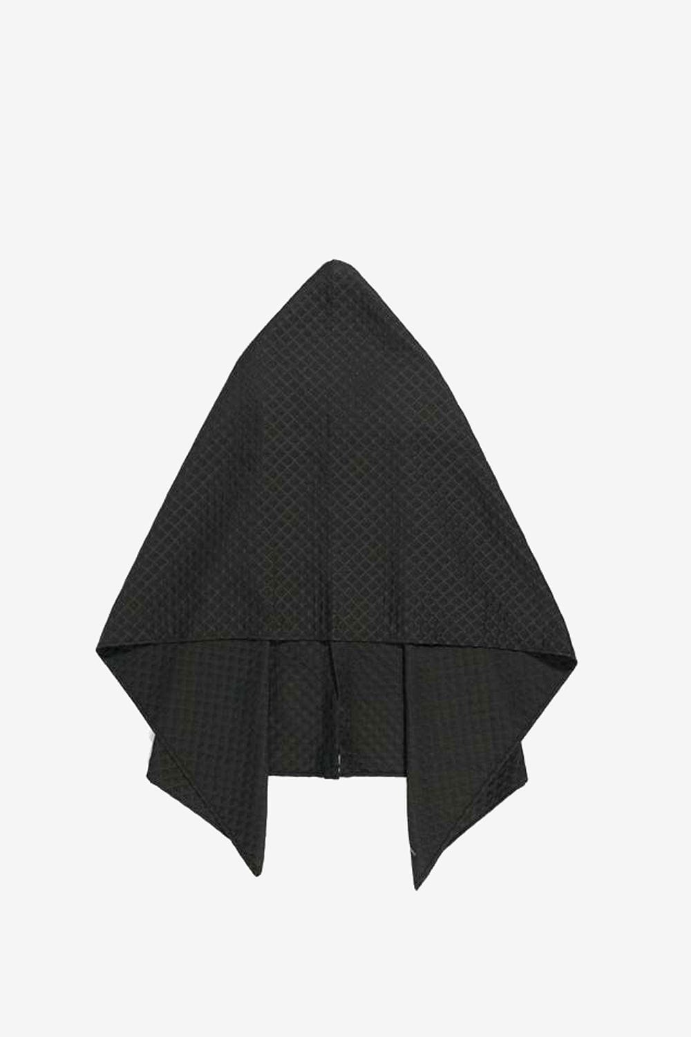 Engineered Garments Quilted Button Shawl (Black Diamond