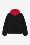 ESSENTIALS Essentials Bulls Hoodie (Black/Red)