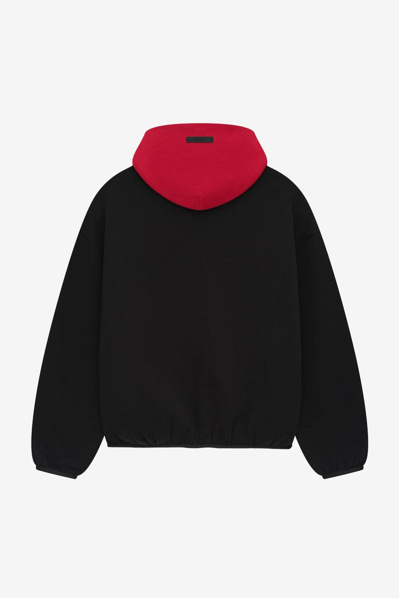 ESSENTIALS Essentials Bulls Hoodie (Black/Red)