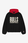 ESSENTIALS Essentials Bulls Hoodie (Black/Red)