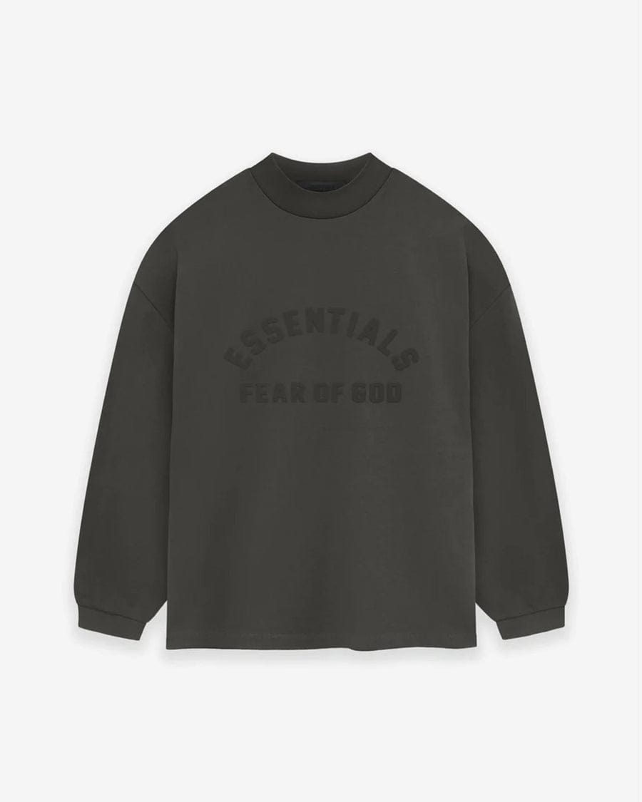 ESSENTIALS Heavy Jersey L/S Tee (Ink)