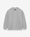 ESSENTIALS Heavy Jersey L/S Tee (Light Heather Grey)