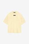 ESSENTIALS Tab Crewneck Tee (Garden Yellow)