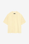 ESSENTIALS Tab Crewneck Tee (Garden Yellow)