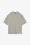 ESSENTIALS Tab Crewneck Tee (Seal)