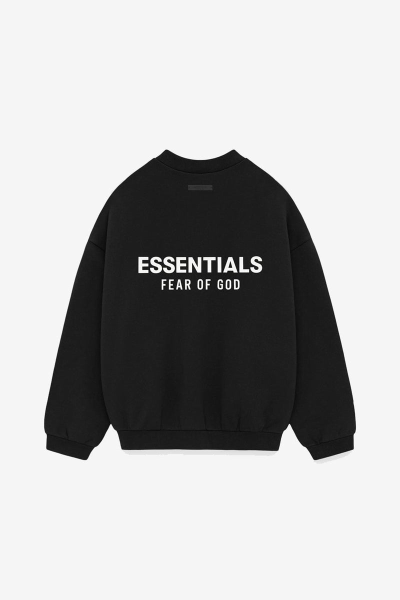 Fear Of God ESSENTIALS Core Fleece Crewneck (Black)