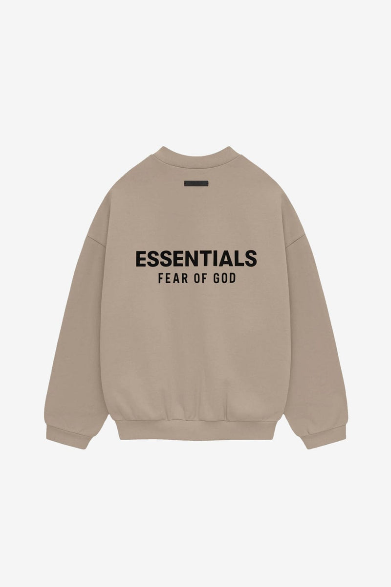 Fear Of God ESSENTIALS Core Fleece Crewneck (Desert Sand)