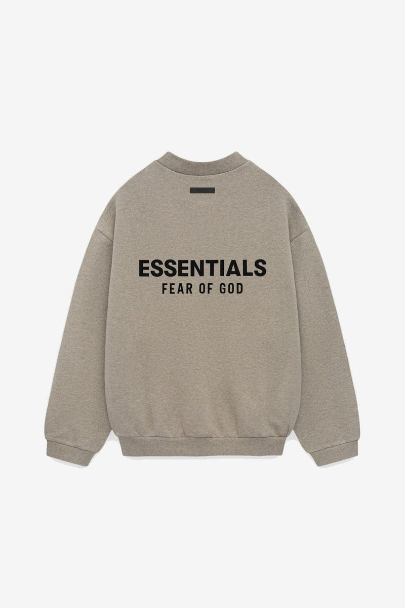 Fear Of God ESSENTIALS Core Fleece Crewneck (Heather Gray)