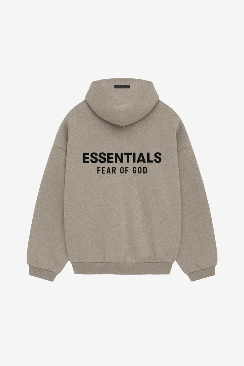 Fear Of God ESSENTIALS Core Fleece Hoodie (Heather Gray)