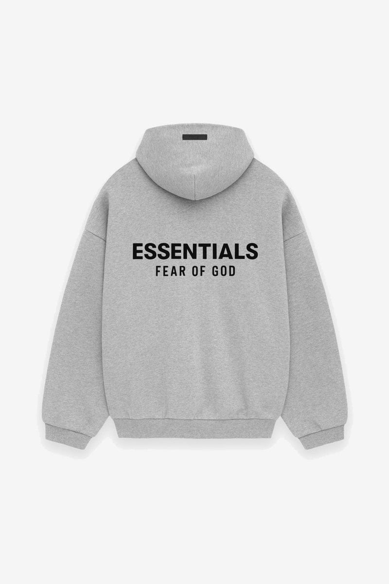 Fear Of God ESSENTIALS Core Fleece Hoodie (Light Heather Gray)