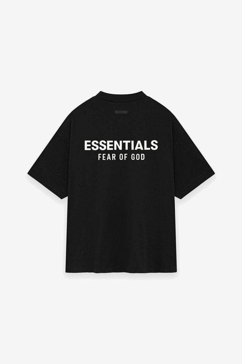 Fear Of God ESSENTIALS Core Jersey Crewneck T-Shirt (Black)