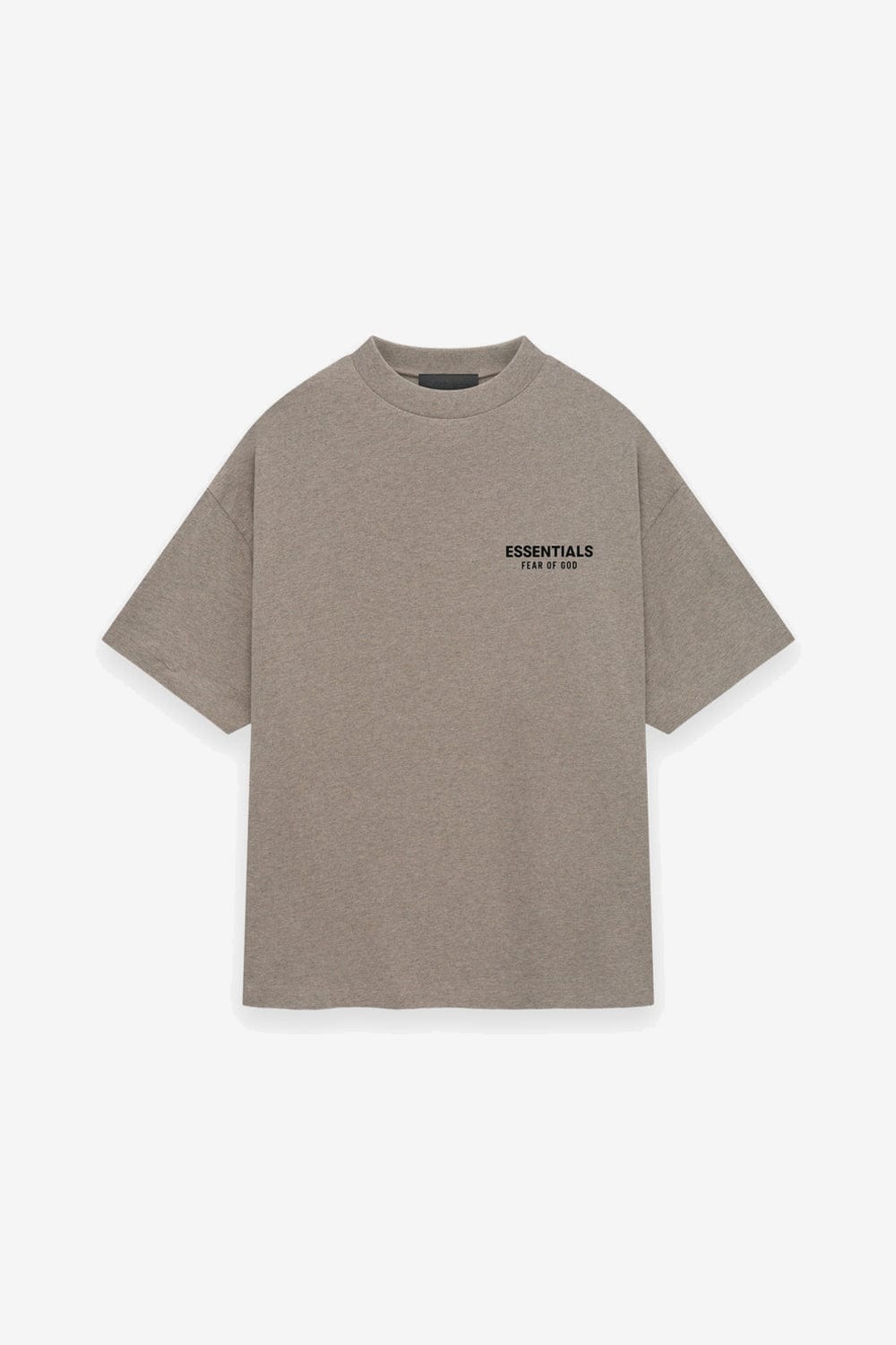 Fear Of God ESSENTIALS Core Jersey Crewneck T-Shirt (Heather Gray)