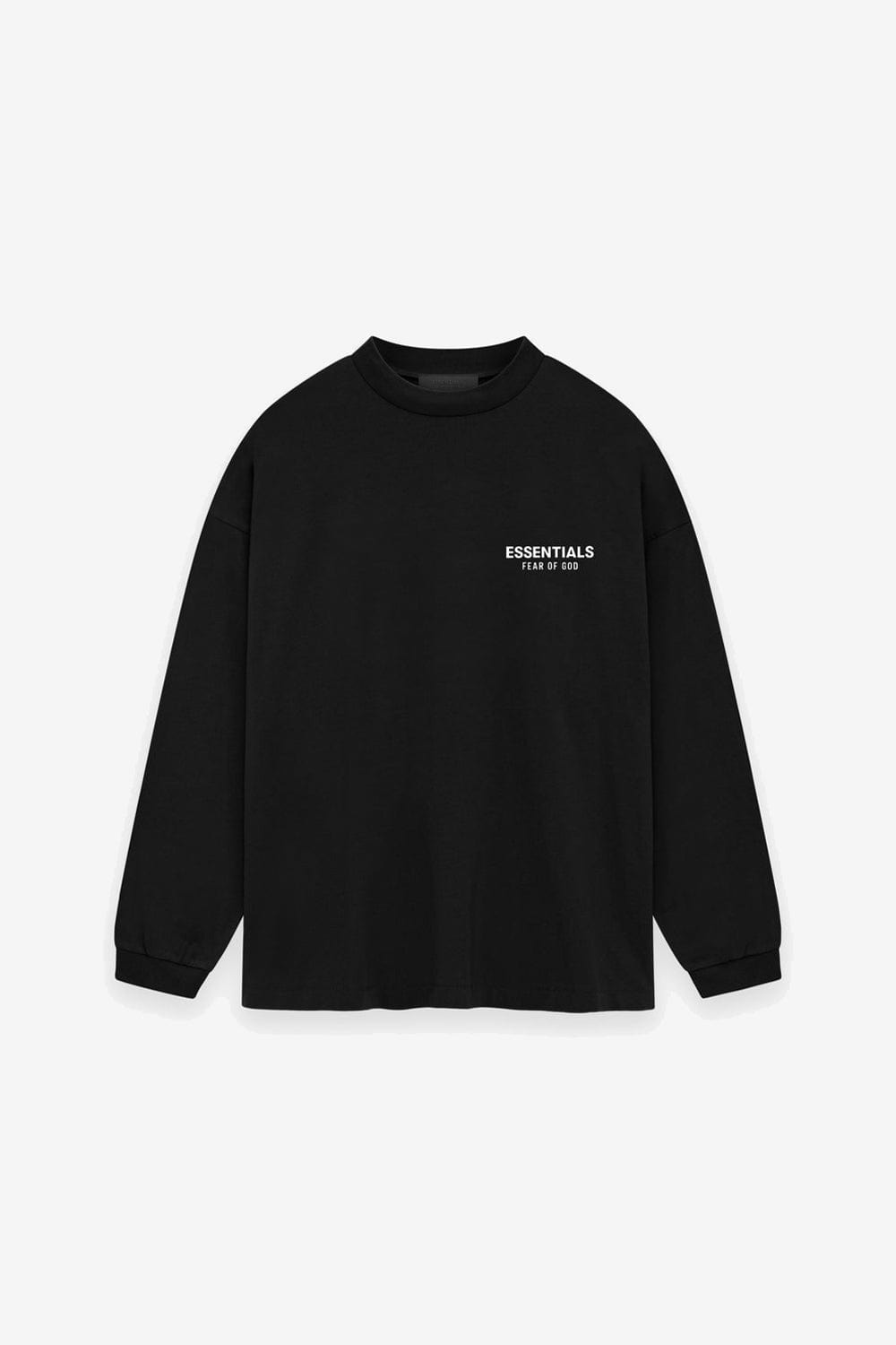 Fear Of God ESSENTIALS Core Jersey Long Sleeve T-Shirt (Black)