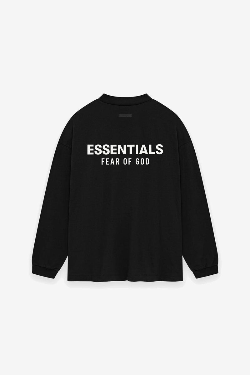 Fear Of God ESSENTIALS Core Jersey Long Sleeve T-Shirt (Black)