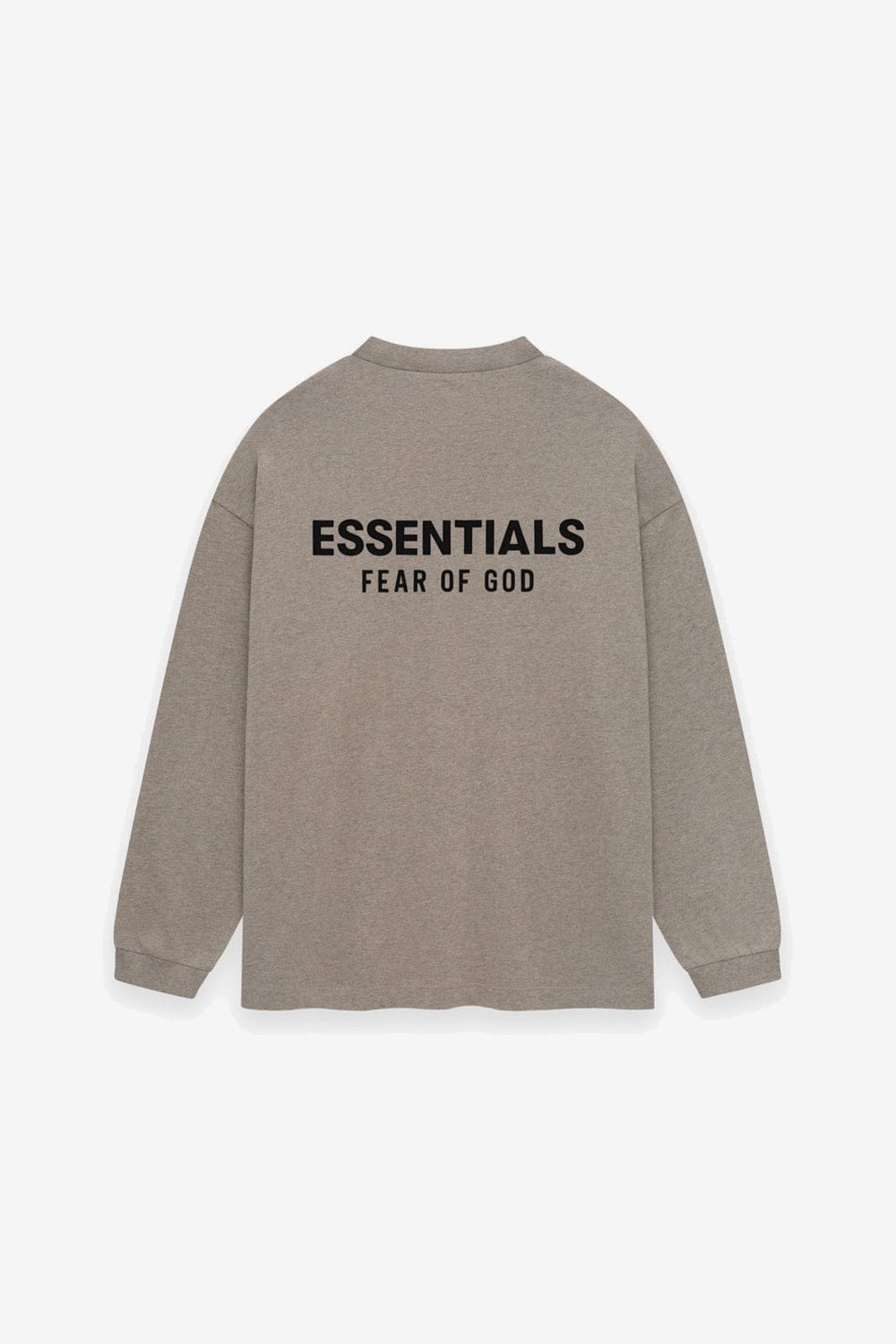 Fear Of God ESSENTIALS Core Jersey Long Sleeve T-Shirt (Heather Gray)