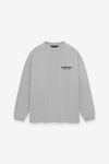 Fear Of God ESSENTIALS Core Jersey Long Sleeve T-Shirt (Light Heather Gray)