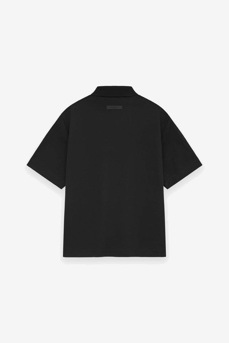 Fear Of God ESSENTIALS Core Pique Polo (Black)